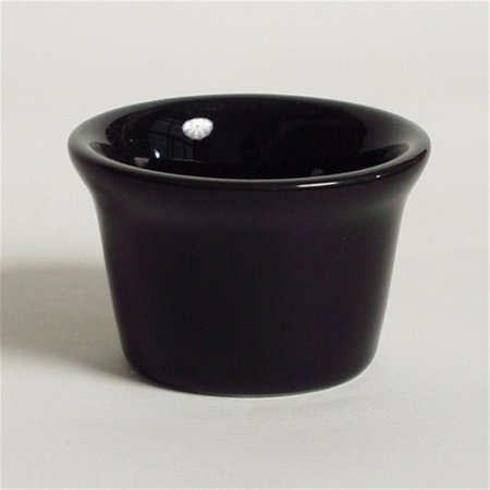 TUXTON CHINA 2.38 in. Ramekin 1.5 oz. - Black - 4 Dozen BBX-015